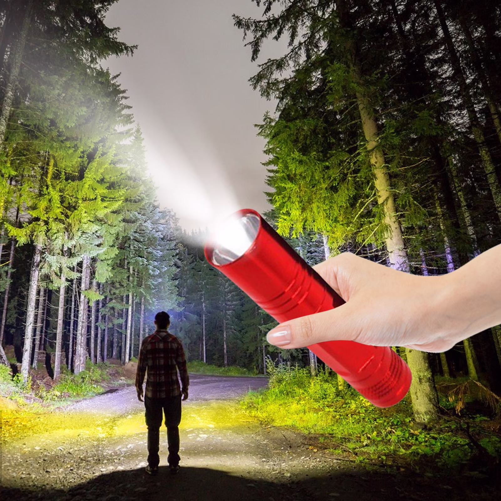 Tactical Flashlight Rechargeable